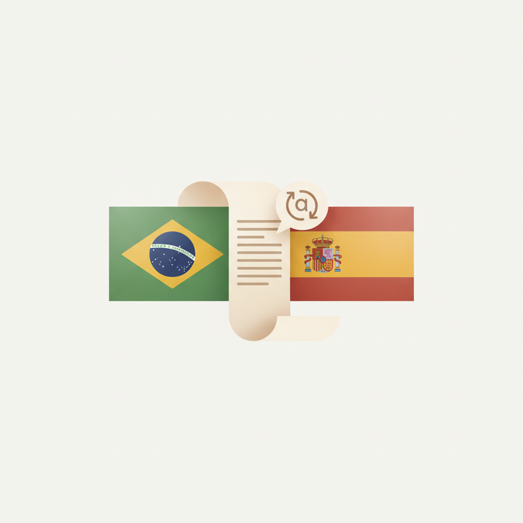 Tradução juramentada brasileira ou tradução jurada espanhola?